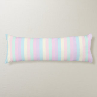 Pastel Rainbow Sherbet Rand Kroppskudde
