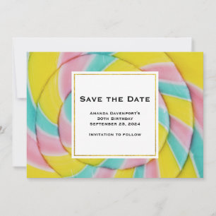 Pastel Rainbow Spiral Candy Spara Datumet