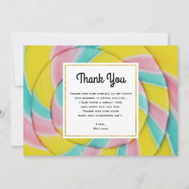 Pastel Rainbow Spiral Candy Tack Kort