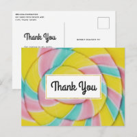 Pastel Rainbow Spiral Candy Tack