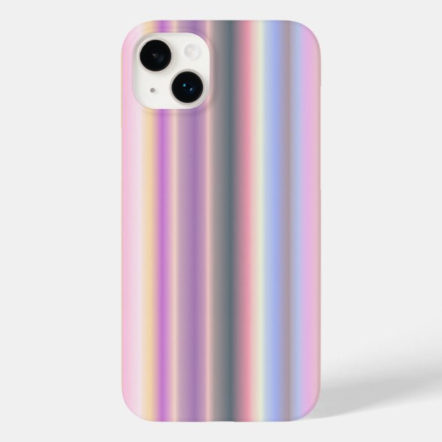Pastel Rainbow Strips - Mönster (Baksida)