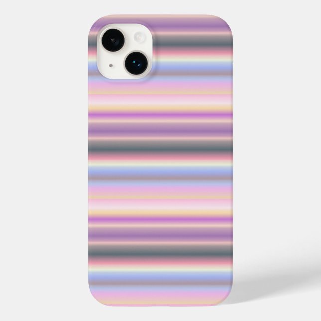 Pastel Rainbow Strips - Mönster (Baksida)