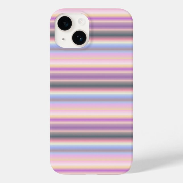 Pastel Rainbow Strips - Mönster (Baksida)