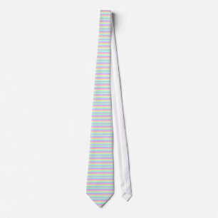 Pastel Rainbow Strips - Mönster Slips