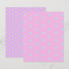 Pastel Rainbow Sunbursts & Stars Scrapbook Papper