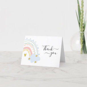 Pastel Rainbow - tackkort