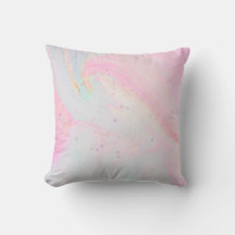 PASTEL RAINBOY MARBLE INSPIRED CUSHION