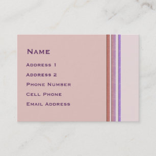 Pastel Rand Business Visitkort