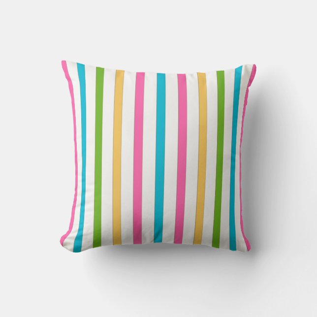 Pastel Rand Dekorativ kudde (Framsida)
