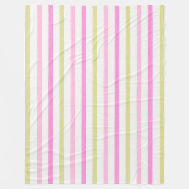Pastel Rand Fleecefilt (Framsidan)