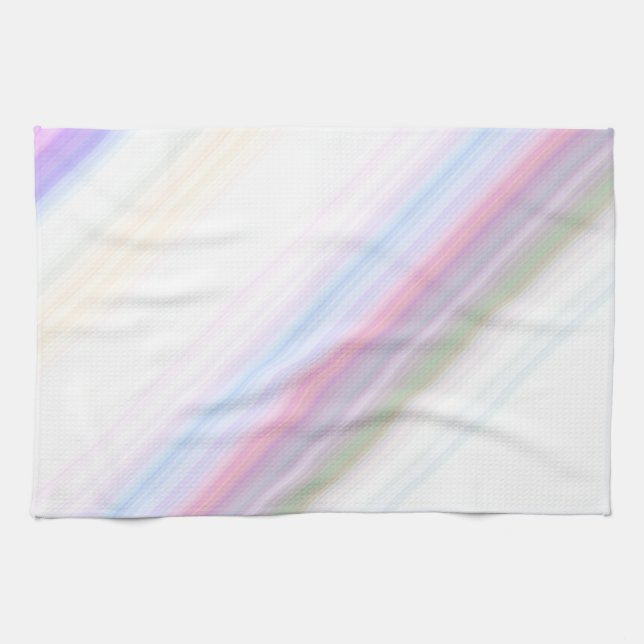 Pastel Rand Kökshandduk (Horisontell)