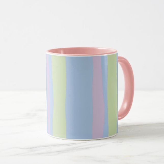 Pastel Rand mugg (Framsida höger)