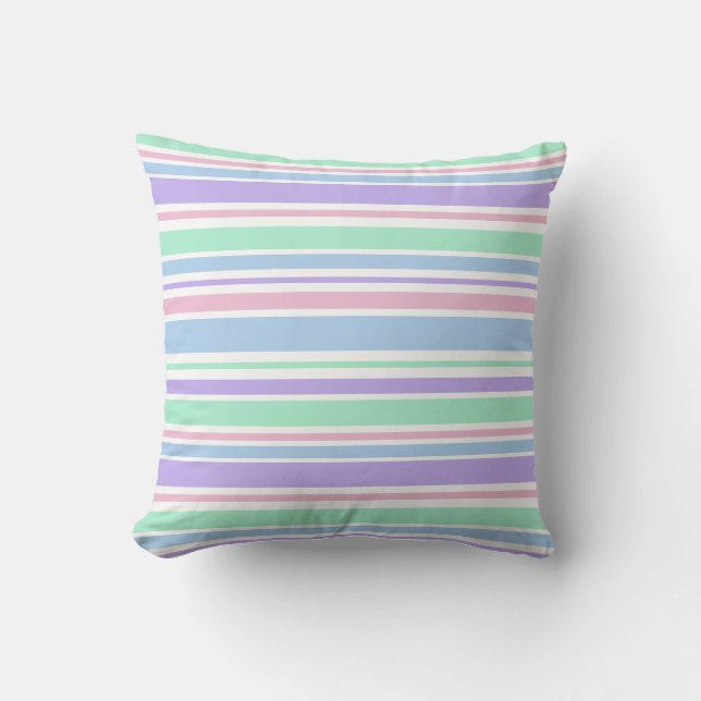 Pastel Rand Pillow Kudde (Framsida)