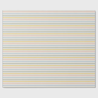 Pastel Rand Wrapping Papper Presentpapper