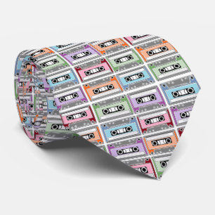 Pastel Retro Cassette Tapes Mönster Slips