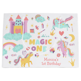 Pastel Rinbow Unicorn magi en födelsedag