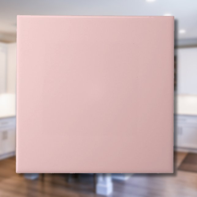Pastel Ro Quartz Solid Färg | Klassisk | ELEGANT Kakelplatta (Skapare uppladdad)
