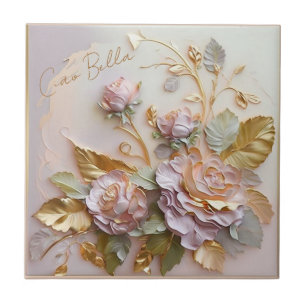 Pastel Ro Sculpture Kakelplatta