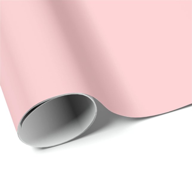 Pastel Ro Solid Färg | Klassisk |Elegant Presentpapper (Rullad Hörn)