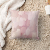 Pastel rosa  abstrakt målad. Penseldrag