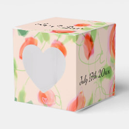 Pastel Rosa Blommigt Presentaskar