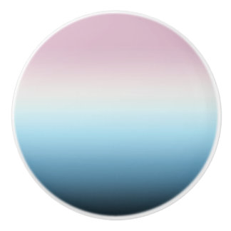 Pastel Rosa & Blue Gradient Indigo Ro Ombre Knopp