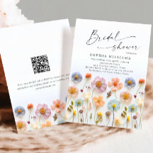 Pastel Rosa Boho Vild Flowers Möhippa