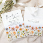 Pastel Rosa Boho Vild Flowers Möhippa Inbjudningar<br><div class="desc">Om du vill göra ytterligare anpassningar klickar du på "Anpassa den här mallen" och sedan på "Redigera med Design Verktyg". Snyggten kan redigeras enkelt för att använda bröllop-mallar,  fler objekt finns i butiken (inbjudningar,  osa,  tackkort,  papper och dekoration). Kontakta mig om du behöver hjälp eller matchande artiklar.</div>