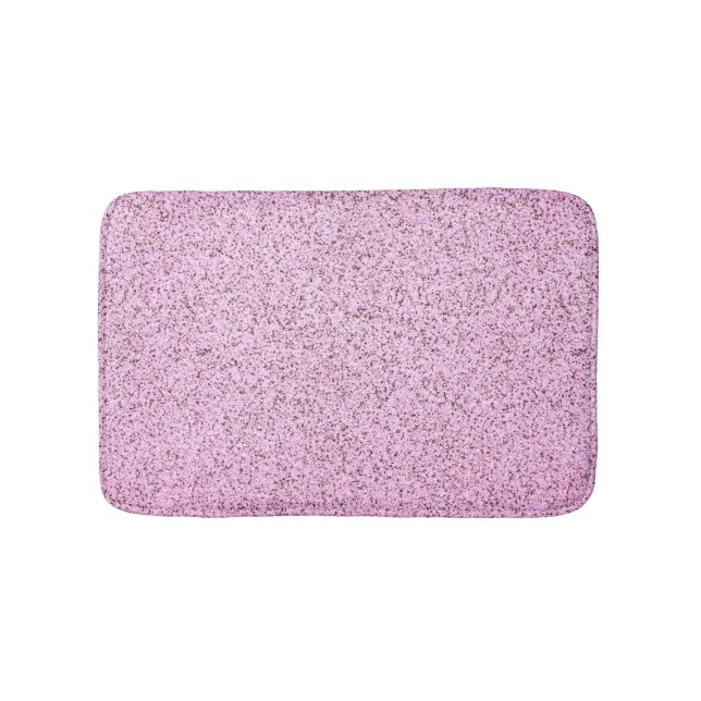 Pastel Rosa Conreta Struktur Badrumsmatta (Framsidan)
