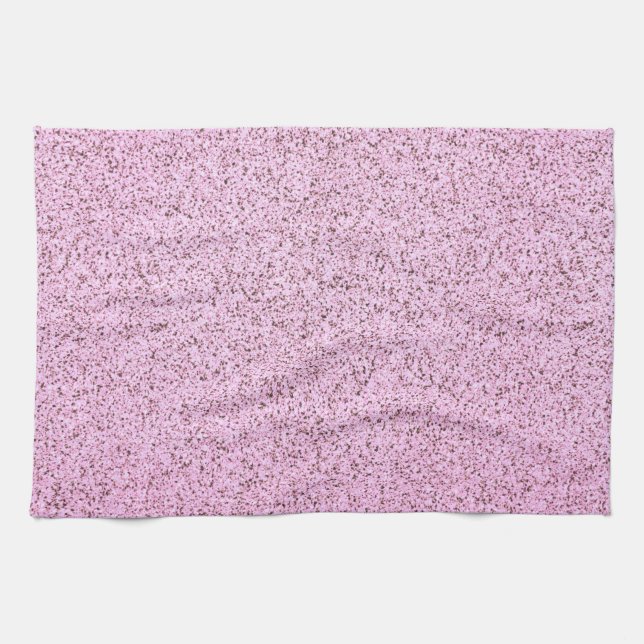 Pastel Rosa Conreta Struktur Kökshandduk (Horisontell)