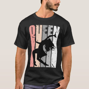 Pastel Rosa Dancer Queen Birthday There Princess T Shirt
