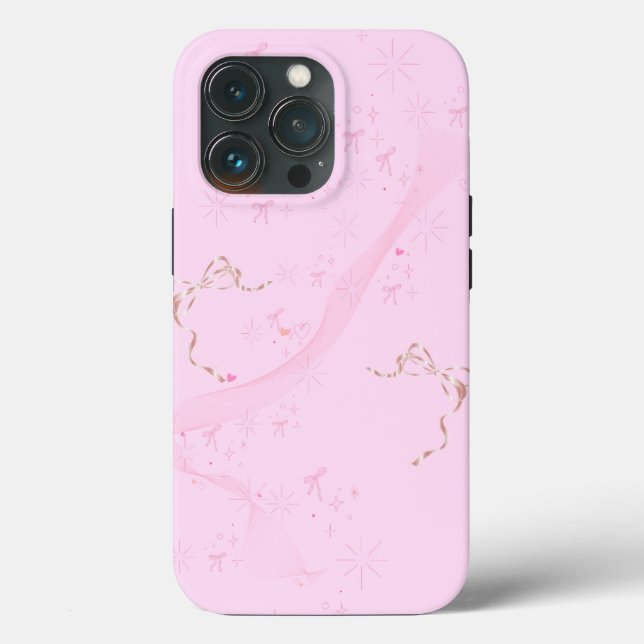 Pastel Rosa & Dubbla Helix Dreamy Phone Case (Baksida )