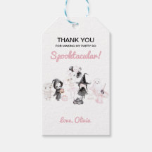 Pastel rosa Flickans halloween-födelsedag