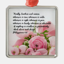 Pastel Rosa Flowers Bible Verse