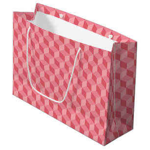 PASTEL ROSA GEOMETRIC CUBE MÖNSTER