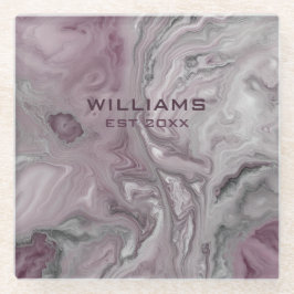 Pastel Rosa Grått Marble Struktur Personlig