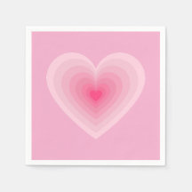 Pastel Rosa Heart Design - Modern Kärlek-symbol