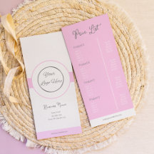 Pastel rosa logotypen feminin pris lista