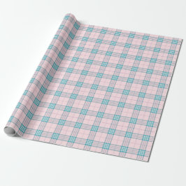 Pastel Rosa och Aqua Blue Play Presentpapper