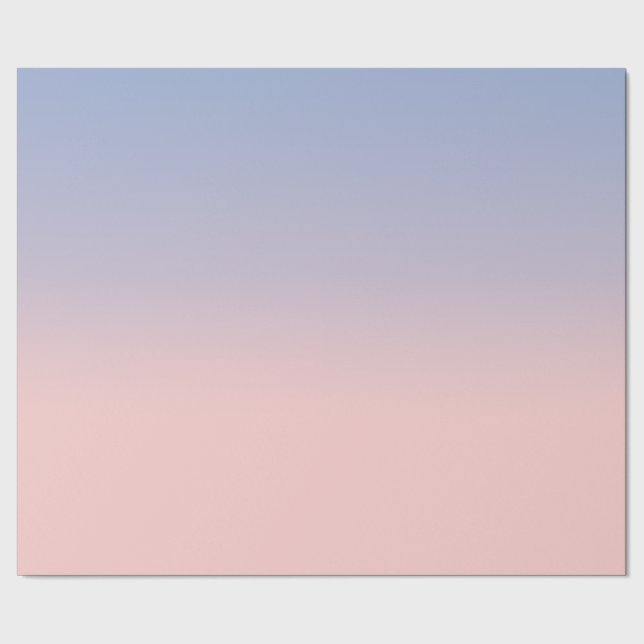 Pastel Rosa och Himlar Blue Mbre Presentpapper (Seam)