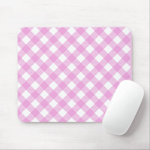 Pastel Rosa och White Angled Play Musmatta