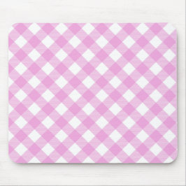 Pastel Rosa och White Angled Play Musmatta