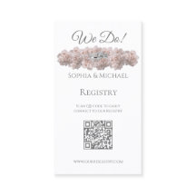 Pastel Rosa Peony- We Do-Bröllop Ringar-Registry-