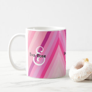 Pastel Rosa Rand Mugg