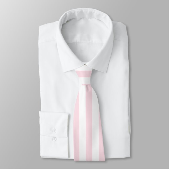 Pastel Rosa Rand Solid Färg sommar Vacay Slips (Bunden)