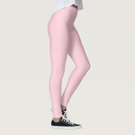 Pastel Rosa Solid Färg | Klassisk | ELEGANT Leggings