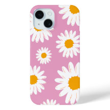 Pastel Rosa Solros Phone Case - Cute Aesthetic