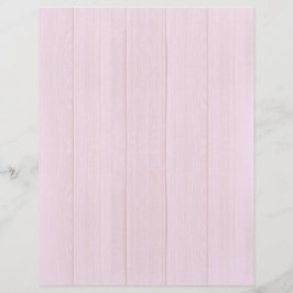 Pastel Rosa Wood Scrapbook Papper