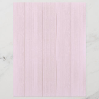 Pastel Rosa Wood Scrapbook Papper
