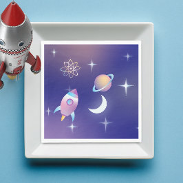 Pastel Rymden Pappersservett